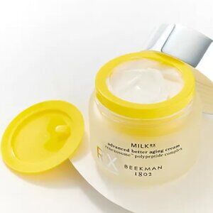 Beekman 1802 Milk RX Advanced Better Aging Cream - Yellow and White